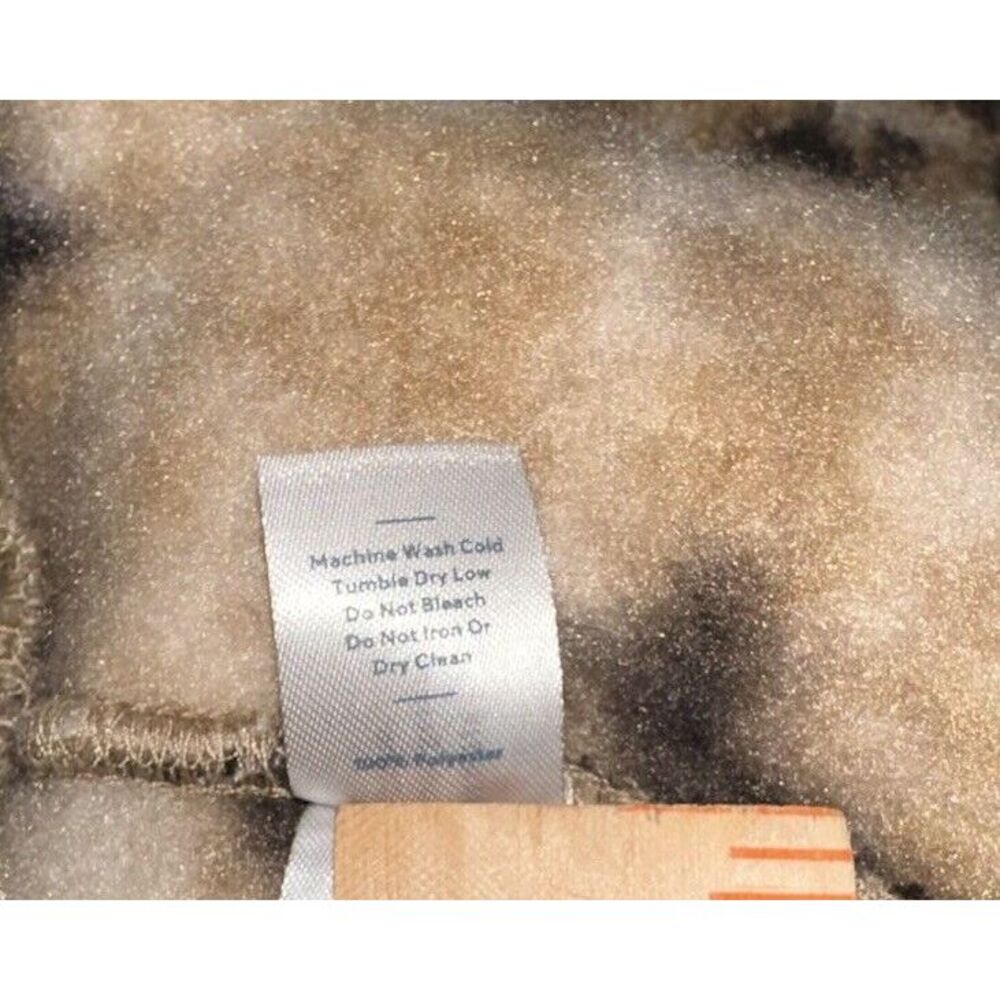 Marine‎ Layer NWT Mason Sherpa Full Zip Jacket In Tan Geo For Men's XL - Picture 8 of 10